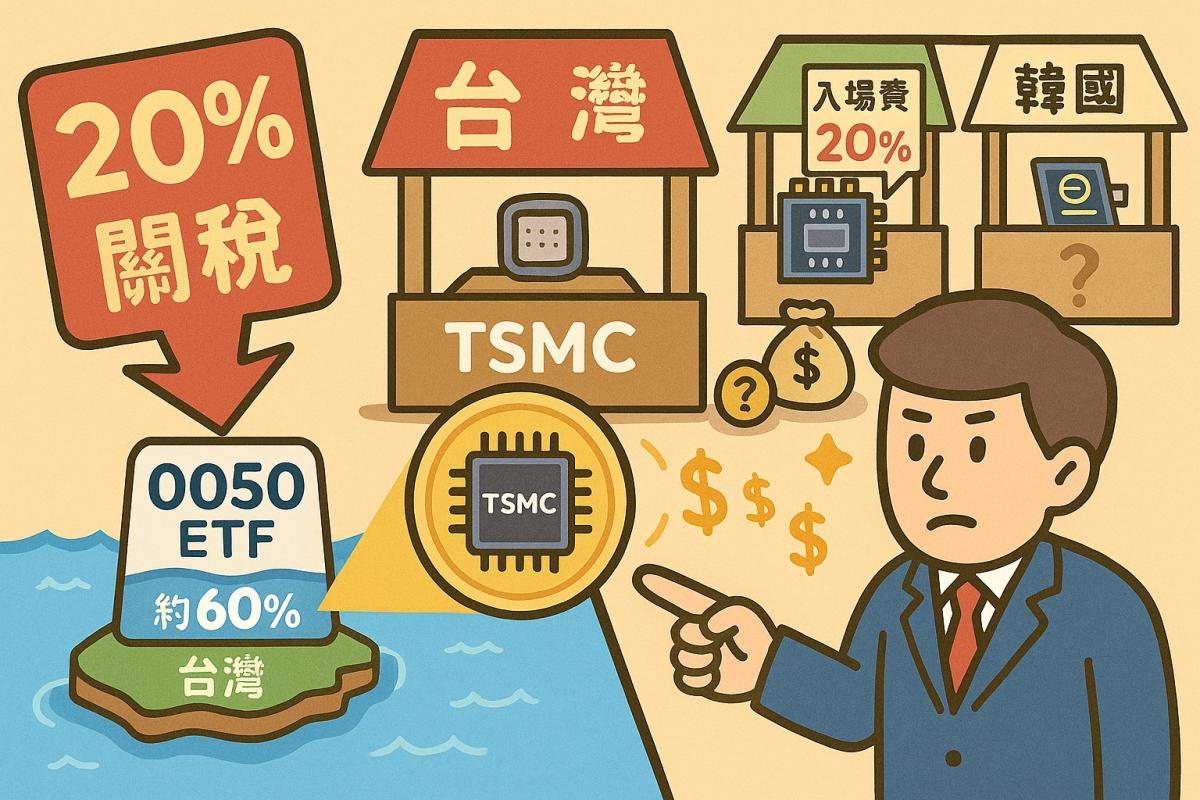 20%關稅炸彈來了！0050還能抱？艾大狠話：你根本不該買0050！